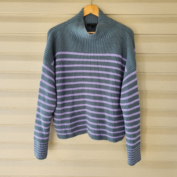 Ann Taylor striped sweater - Picture 2 of 11